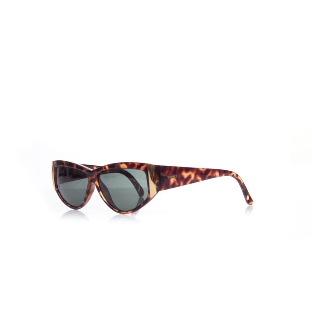Gianni Versace Tortoise Shell Rectangular Sunglas… - image 2